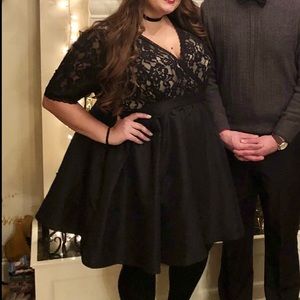 Torrid size 24 special occasion lace dress